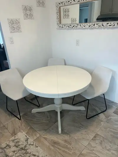 IKEA INGATORP is extendable kitchen table, View more