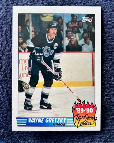 1990 Topps Tiffany Wayne Gretzky