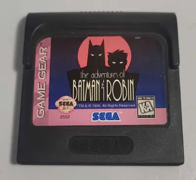 Adventures of Batman & Robin Sega Game Gear , View more