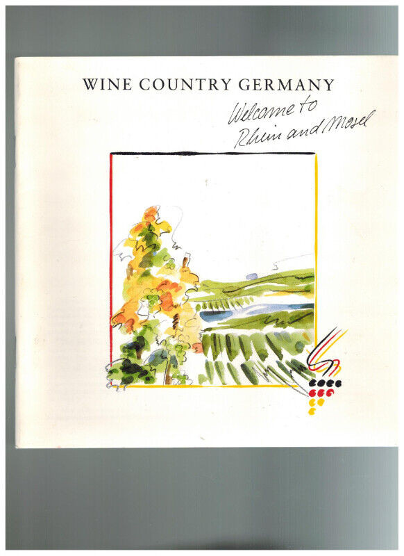 brochure Wine Country Germany dans Manuels  à Longueuil/Rive Sud
