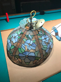 Stained glass light shade. High quality, Tiffany style.