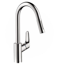 Hansgrohe Focus Kitchen Faucet, 2-Spray Pull-Down, 1.75 GPM