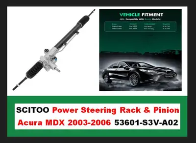 (NEW) Power Steering Rack & Pinion Acura MDX 2003-2006 SCITOO, View more
