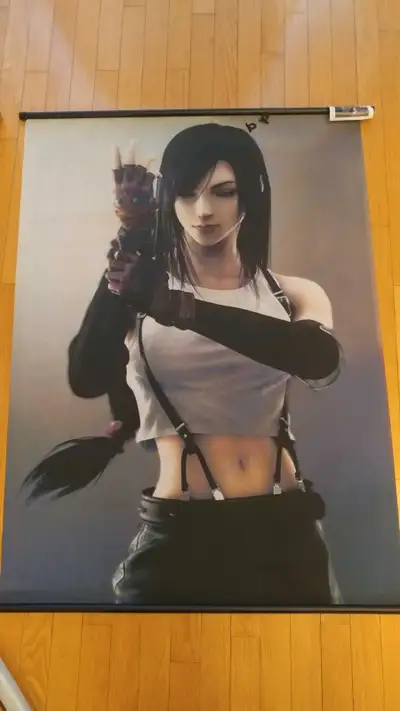 Final Fantasy 7 Tifa Wall Scroll, View more
