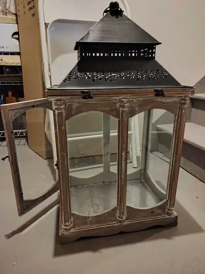 Lantern with doors and roof , View more