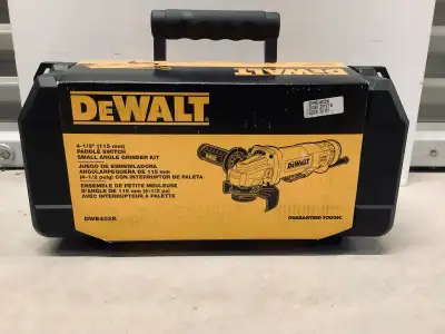 Brand New and Factory Sealed Buy With Confidence from a Verified Seller DEWALT 4 1/2-inch Corded 11A...