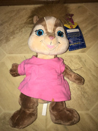 Alvin and the Chipmunks BRITTANY Build-A-Bear Plush New unstuff