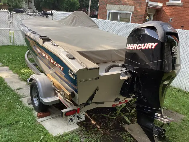 Bateau de pêche princecraft in Powerboats & Motorboats in Longueuil / South Shore - Image 3