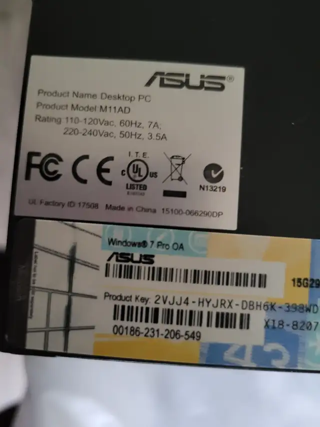 ASUS Desktop PC M11AD-US006S Intel Core i3 4130T (2.90GHz) 4GB D in Desktop Computers in Mississauga / Peel Region - Image 3