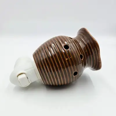 Scentsy Nightlight Wall Plug-In Wax Warmer Groovy Brown Color Be, View more
