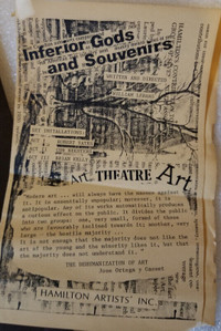 Staircase Theatre Promo poster 1986