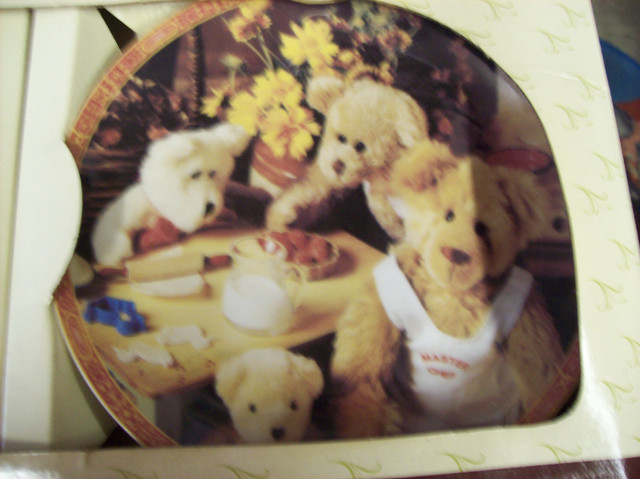 TEDDY BEAR POCELAIN COLLECTOR PLATES in Arts & Collectibles in Delta/Surrey/Langley - Image 3