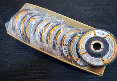 Ryobi replacement general purpose 4.5" grinding wheels, 10 piece, View more