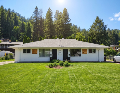 Enjoy modern living in this well maintained 2-bedroom Castlegar duplex, perfectly situated for an ea...