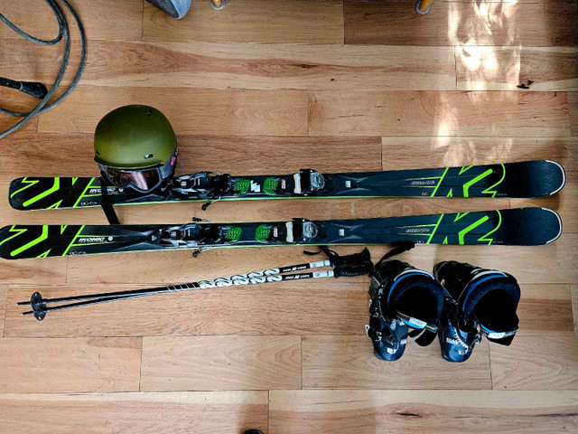 Men's Skis, Boots & Helmet in Ski in Barrie