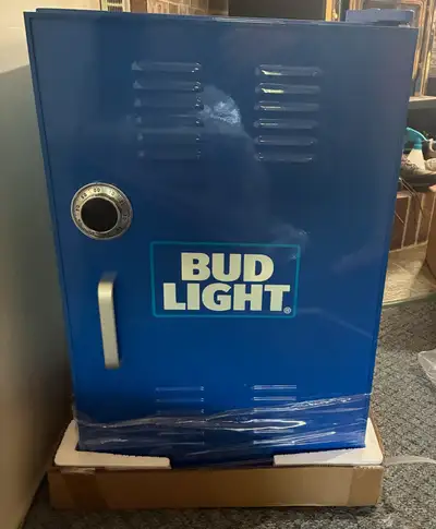 NEW! Bud Light mini fridge, View more