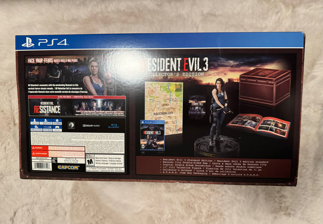 PS4 Resident Evil 2&3 collector's edition in Sony Playstation 4 in Calgary - Image 4