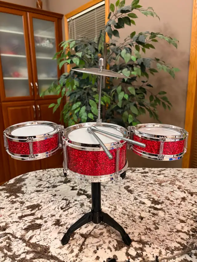 Desktop/Tabletop Drum Set - Playable in Drums & Percussion in Saskatoon - Image 4