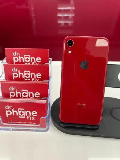 Unlocked Apple Iphone XR with 1 year warranty, View more