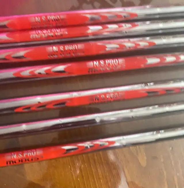 Nippon N.S Pro Modus3 120 iron shaft set 4-W X flex in Golf in Ottawa - Image 4