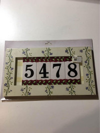 Bella Casa Address Tile Holder