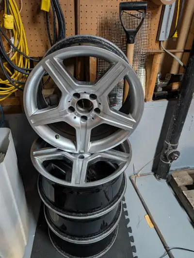 Originally purchased for approximately $1000 Ideal for winter tires, was used on a Mercedes Bens GLK...