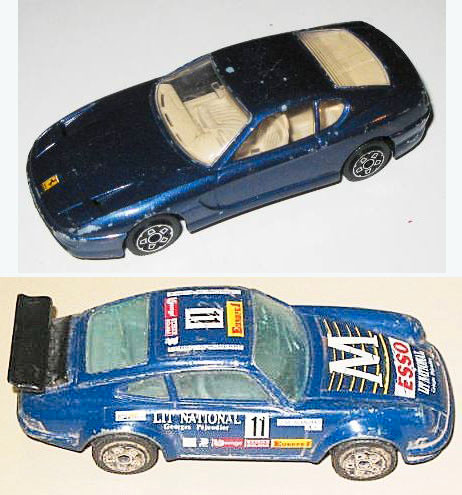 Autos Burago Porsche 911, Ferrari 456 GT Burago Diecast dans Art et objets de collection  à Longueuil/Rive Sud