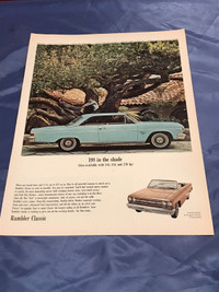 1965 Rambler Classic, 770 Convertible Original Ad