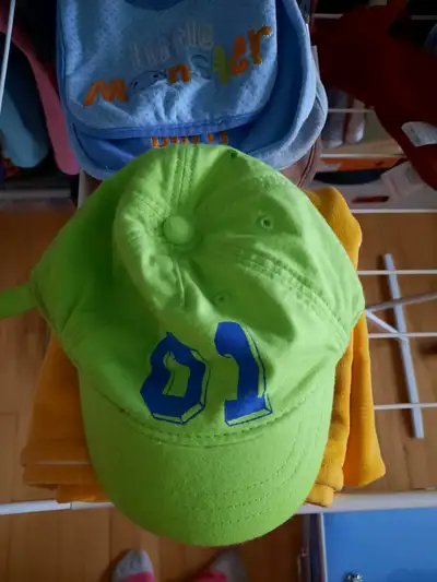 0-6 month Baseball hat with straps, View more