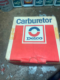 Car carburetor in box Delco