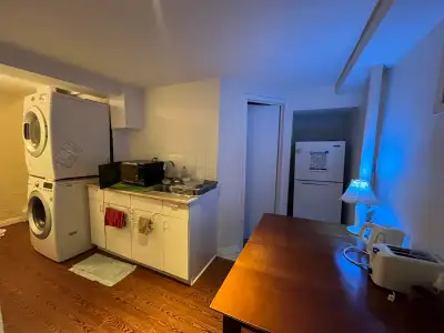 A large, furnished basement room for rent at Don Mills and Finch (Walking distance to most amenities...