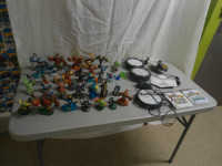 Large Collection Of Skylander Figures, Games And Pads