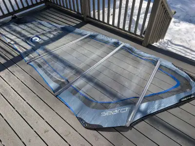 Neil Pryde Search 5.0m windsurfing sail wave no cam, View more