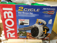RYOBI 26cc Gas 2-Cycle Handheld Leaf Blower & Vacuum