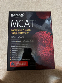 Kaplan MCAT 2021-2022 Complete 7 Book Subject Review