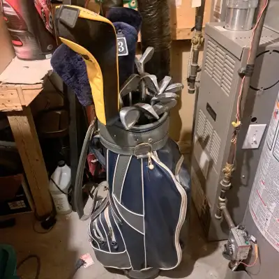 ONLY $60 - Set of 17 Golf Clubs and Bag, View more