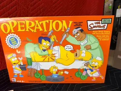 Milton Bradley The Simpsons Operation Game, View more
