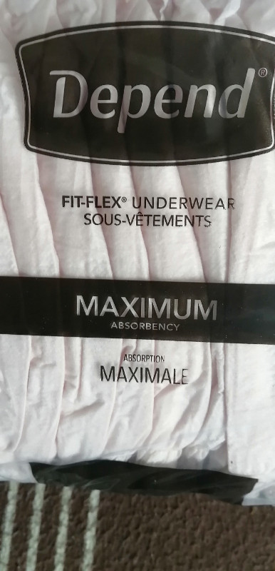 Incontinence Underwear:  Depends  Women's Underwear. Flex Fit. in Health & Special Needs in Saint John - Image 2