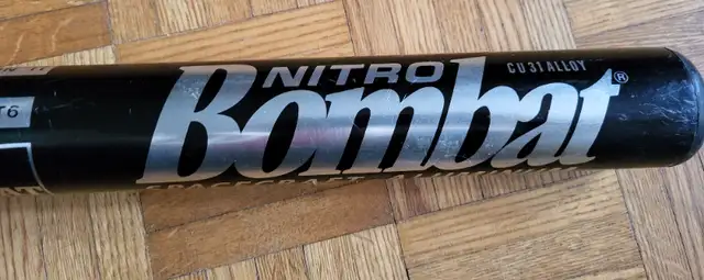 Bombat Nitro Spacecraft Aluminum Metal Official Softball Bat in Baseball & Softball in Oshawa / Durham Region - Image 6