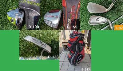 Callaway and Cleveland Complete Men’s Golf Clubs Set, View more