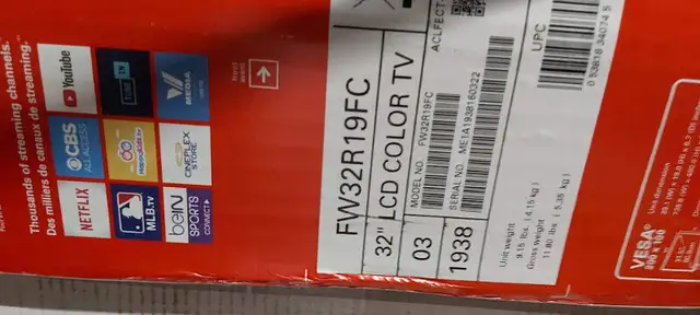 Sanyo 32" 720p LED Roku TV, FW32R19FNo Remote, selling it as-is in TVs in Edmundston - Image 2