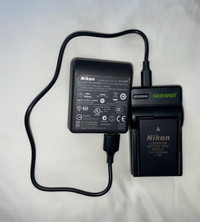 Nikon EN-EL14 battery and charger 
