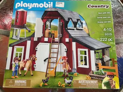 Playmobil 9315, Barn with Silo Complete, View more
