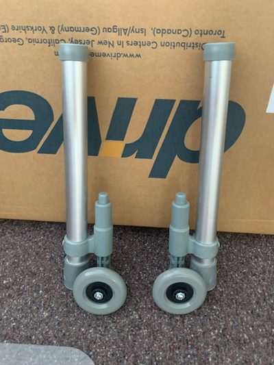 Drive medical wheel brakes for 2-wheel walker, View more