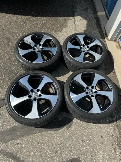 18 inch rims Original Volkswagen rims Oem Volkswagen rims VW rims Diamond cut rims Volkswagen wheels...