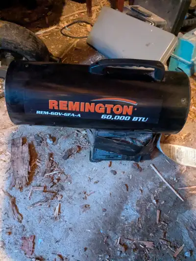 Remington heater, View more