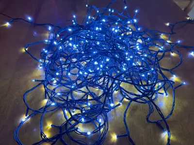 600 LED Lights - String w/ 8 multifunctional light modes 200ft, View more