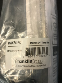NEW Franklin Brass 24 Inch Mounted Chrome Towel Rack