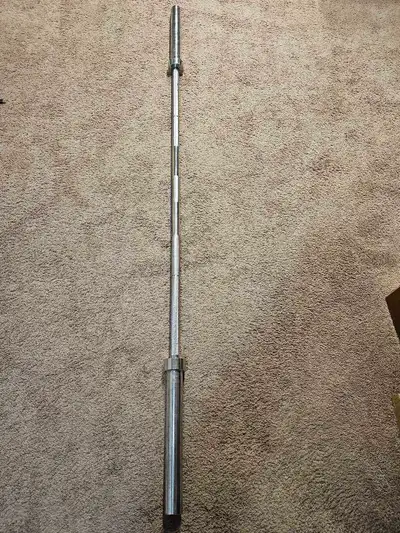 7ft Olympic barbell 45lb, View more