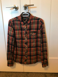 Perfect Deerhunter Lady Athena Bluse/Shirt Orange Check From Ger